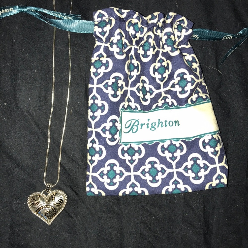 Brighton vintage style heart necklace